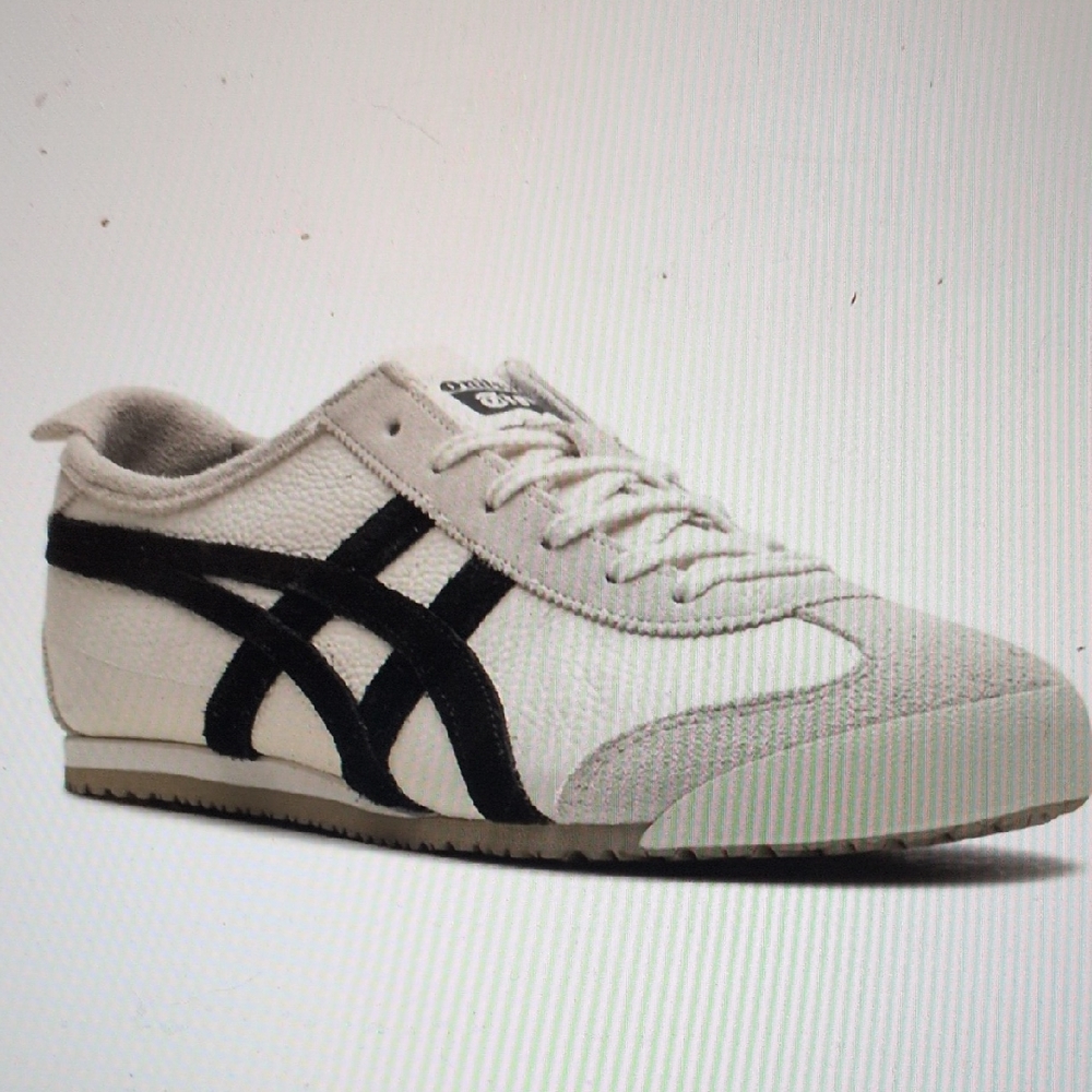 Onitsuka Tiger by Asics White and Black Shoes